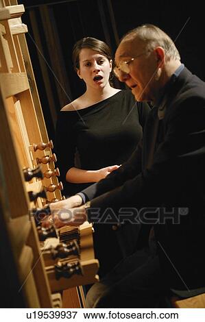 Stock Photo - A musical performance. Fotosearch