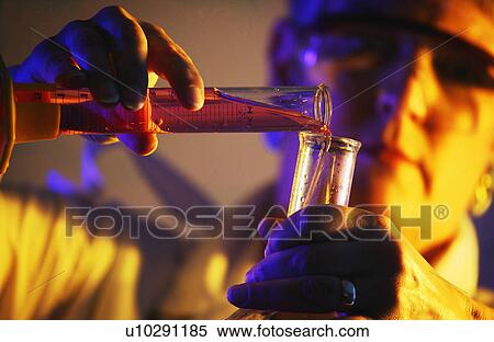 Stock Photography - A science experiment. Fotosearch