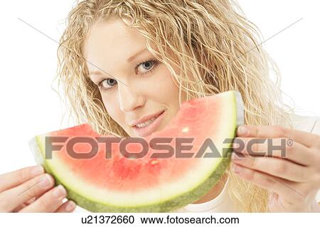 A slice of healthy temptation View Large Photo Image Stock Image - A slice of healthy temptation. Fotosearch