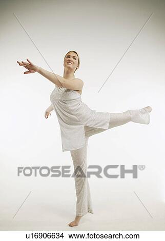 A woman dances View Large Photo Image Picture - A woman dances. Fotosearch