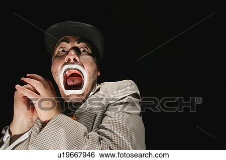 A yelling man View Large Photo Image Stock Photograph - A yelling man. Fotosearch
