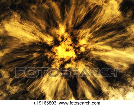 A yellow explosion View Large Photo Image Stock Image - A yellow explosion. Fotosearch