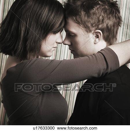 Affectionate Couple View Large Photo Image Stock Image - Affectionate Couple. Fotosearch