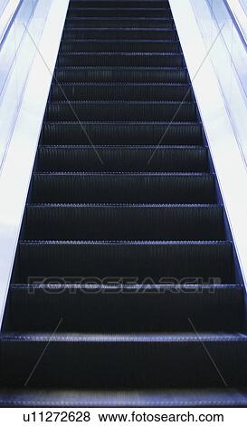 An escalator View Large Photo Image Stock Photo - An escalator. Fotosearch