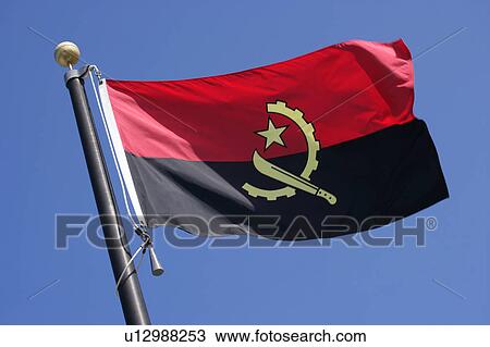 Angola flag View Large Photo Image Stock Image - Angola flag. Fotosearch