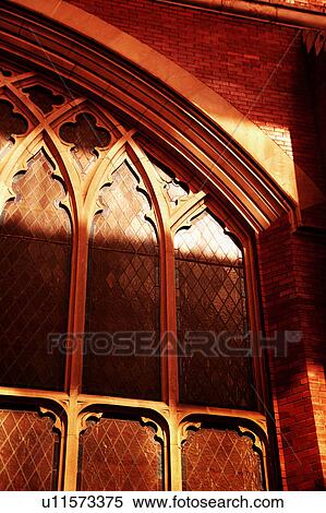 Arched window of brick building View Large Photo Image Stock Photography - Arched window of brick building. Fotosearch