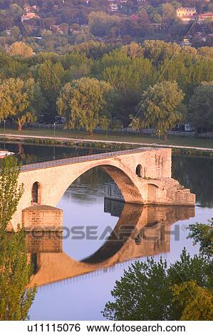 Avignon from Rhone River Provence France View Large Photo Image Stock Photograph - Avignon from Rhone River Provence France. Fotosearch