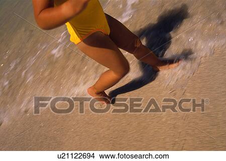 Picture - Beach playing. Fotosearch