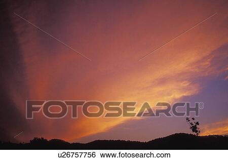 Stock Photograph - Beautiful sunset. Fotosearch