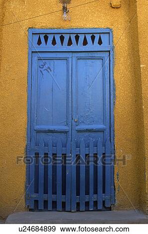 Stock Photo - Blue door. Fotosearch