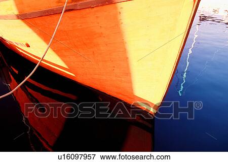 Bow of a boat View Large Photo Image Stock Photo - Bow of a boat. Fotosearch