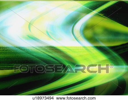 Bright green and turquoise computer generated design View Large Photo Image Picture - Bright green and turquoise computer generated design. Fotosearch