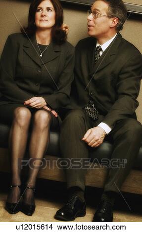 Picture - Business couple. Fotosearch