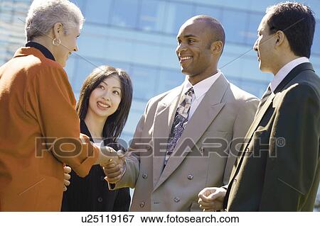 Business introduction View Large Photo Image Stock Photo - Business introduction. Fotosearch