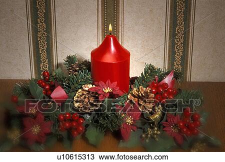 Stock Image - Christmas arrangement. Fotosearch