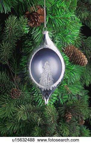 Stock Photo - Christmas tree decoration. Fotosearch