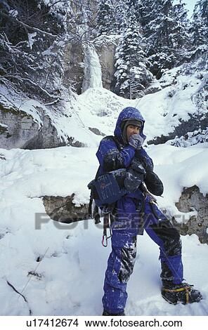 Climber experiencing the cold View Large Photo Image Picture - Climber experiencing the cold. Fotosearch
