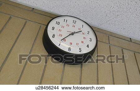 Picture - Clock on the wall. Fotosearch