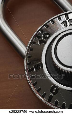 Combination padlock View Large Photo Image Stock Photograph - Combination padlock. Fotosearch