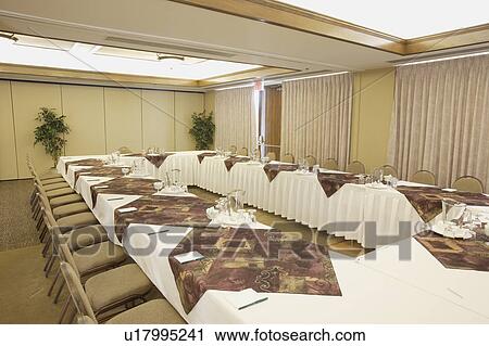 Stock Image - Conference area. Fotosearch