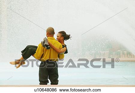 Couple outdoors View Large Photo Image Stock Photograph - Couple outdoors. Fotosearch