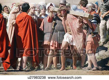 Crucifixion of Christ View Large Photo Image Stock Photo - Crucifixion of Christ. Fotosearch