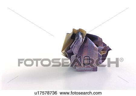 Crumpled ten dollar bill View Large Photo Image Stock Photograph - Crumpled ten dollar bill. Fotosearch