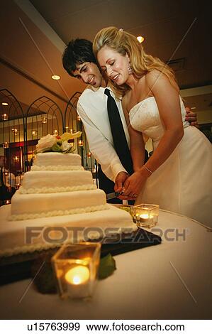 Cutting the cake View Large Photo Image Stock Photo - Cutting the cake. Fotosearch