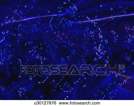 Stock Photograph - dark blue computer generated design. Fotosearch