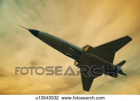 Stock Image - Fighter plane. Fotosearch
