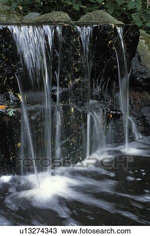 Stock Image - Flowing water. Fotosearch