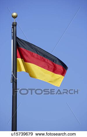 Stock Photo - German national flag. Fotosearch