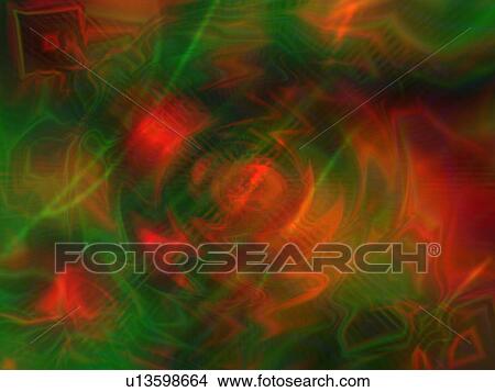 Green and red design View Large Photo Image Picture - Green and red design. Fotosearch