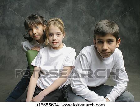 Group of children View Large Photo Image Picture - Group of children. Fotosearch