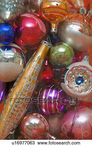 Group of Christmas tree decorations View Large Photo Image Stock Image - Group of Christmas tree decorations. Fotosearch