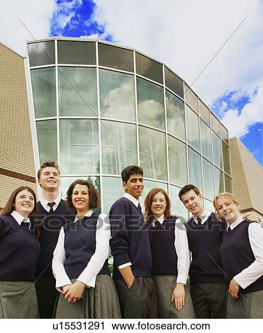 Group of high school students View Large Photo Image Stock Image - Group of high school students. Fotosearch