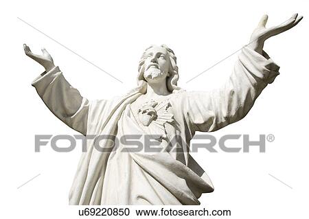 Stock Image - Hands stretched towards heaven. Fotosearch