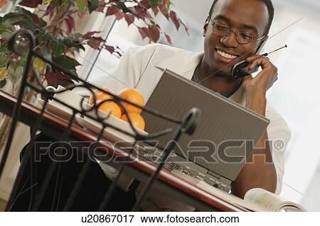Stock Photo - Happy to be away from work. Fotosearch