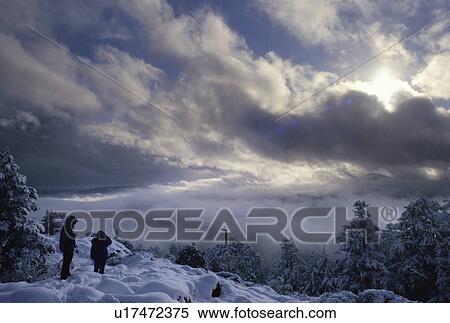 Hikers in snow View Large Photo Image Stock Photography - Hikers in snow. Fotosearch