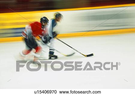 Ice hockey players View Large Photo Image Stock Image - Ice hockey players. Fotosearch