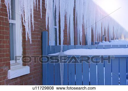 Stock Photo - Icicles. Fotosearch