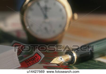Stock Photo - Ink tip pen. Fotosearch