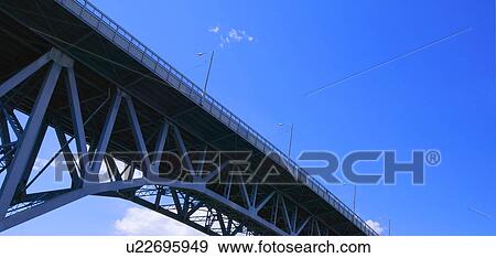 Iron Bridge View Large Photo Image Stock Photo - Iron Bridge. Fotosearch