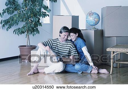 Stock Image - Just moved bright. Fotosearch