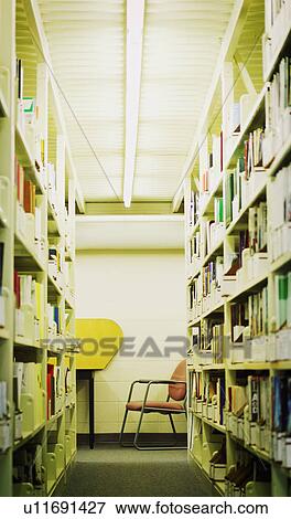 Stock Photo - Library. Fotosearch
