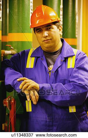 Man with safety helmet View Large Photo Image Stock Photo - Man with safety helmet. Fotosearch