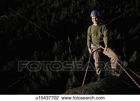 Stock Image - Mountaineer. Fotosearch