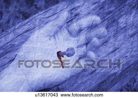 Nail in palm of hand View Large Photo Image Stock Image - Nail in palm of hand. Fotosearch