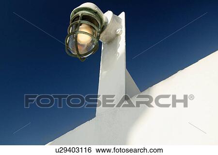 Outdoor safety light View Large Photo Image Stock Photograph - Outdoor safety light. Fotosearch