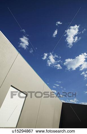 Outside a building View Large Photo Image Stock Photo - Outside a building. Fotosearch